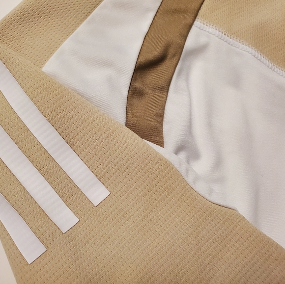 Adidas Originals White & Beige Training T-Shirt - Picture 2 of 7